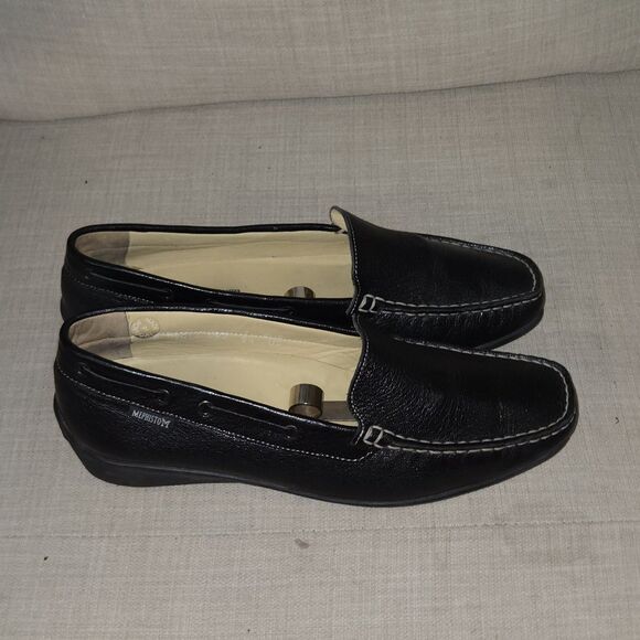Mephisto Slip On Loafers Black Genuine Leather Men\'s Size 9.5 main image 4